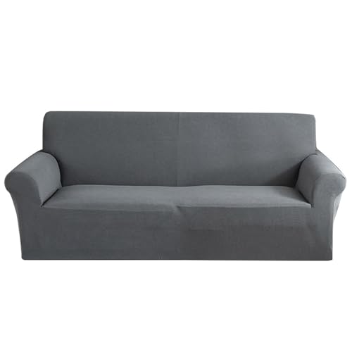LIYJTK Elastizitätslager -Sofa -Deckungskissen -Beschützer für Wohnzimmer Marine Blau (Doppelsitz) von LIYJTK