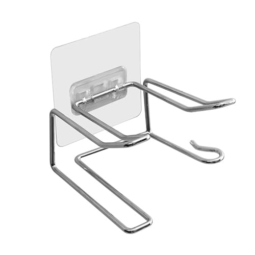 LIYJTK Haartrockner Halter Edelstahl Platz sparen einfache Installation für Badezimmer von LIYJTK