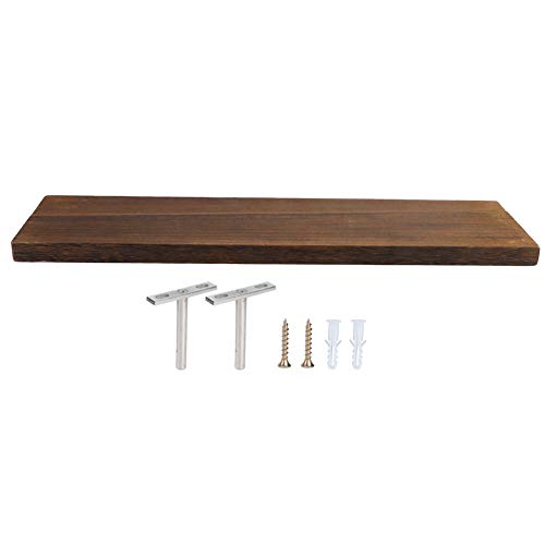 LIYJTK Holz schwimmendes Regal Display Organizer Wand montiertes Lagerregale für Wohnzimmer in Heimat (50 * 14 * 2 cm) von LIYJTK