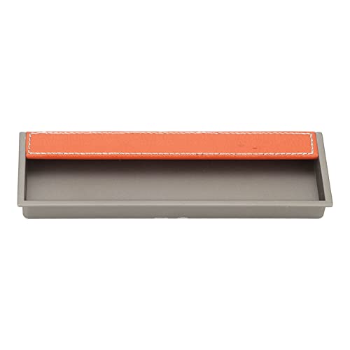 LIYJTK Kleiderschrankgriff Schiebetür eingebetteter Schrankschubladengriff (Orange) von LIYJTK