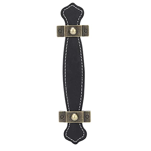 LIYJTK Künstliche Ledermöbel Pull Griff Moderner Stil für Koffer Kleiderschrank Schrankschrank -Tür schwarz 1 Stcs geeignet LIYJTK Künstliche Ledermöbel Pull Griff Moderner Stil für Koffer Kleiderschrank Schrankschrank -Tür schwarz 1 Stcs geeignet von LIYJTK