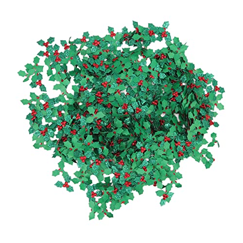 LIYJTK Künstliche Stechpalme Beeren Grüne Blätter lebensechte Details Dekoration Weihnachten Girlanden 1000 Stcs LIYJTK Künstliche Stechpalme Beeren Grüne Blätter lebensechte Details Dekoration Weihnachten Girlanden 1000 Stcs von LIYJTK