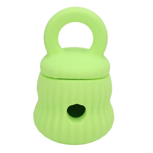 LIYJTK Langsame Fütterung Hundespielzeug Interaktive Silikonstressbekämpfung Angst reduzierter Haustier behandeln (Hellgrün) von LIYJTK