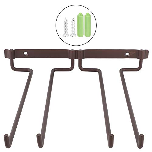 LIYJTK Metall Weinglas Rack Doppelten umgekehrten Halter für Home Bar Bronze LIYJTK Metall Weinglas Rack Doppelten umgekehrten Halter für Home Bar Bronze von LIYJTK