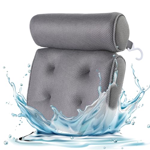 LIYJTK Nonrutsch Spa Badewanne Kissen weiche und komfortable Stütze für Hals und Schultern, die für jede Größe geeignet sind LIYJTK Nonrutsch Spa Badewanne Kissen weiche und komfortable Stütze für Hals und Schultern, die für jede Größe geeignet sind von LIYJTK