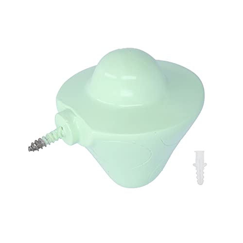 LIYJTK Pilzform geformt hellgrüne Kleiderhaken Langlebige Wandmontage Haken Familiendekoration von LIYJTK