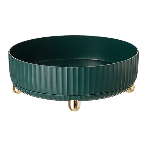 LIYJTK Rack Round Vielseitige Plattentable Lagerorganisator Küchenschrank (Grün) von LIYJTK