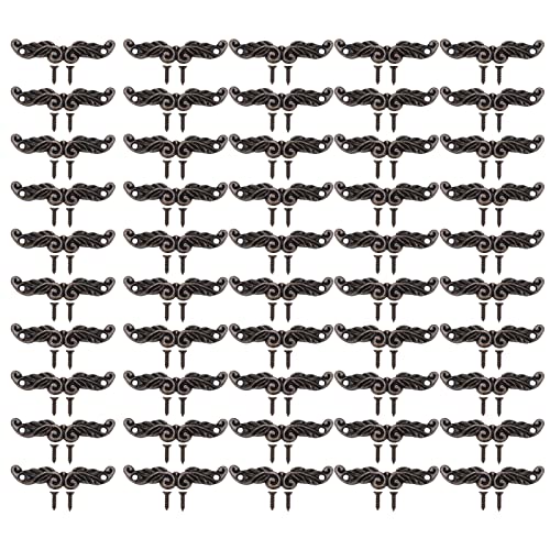 LIYJTK Retro Elegante Bronze Schublade Griffe 50Pcs Mini Zink Legierung Schrank Zieht für Holz Box LIYJTK Retro Elegante Bronze Schublade Griffe 50Pcs Mini Zink Legierung Schrank Zieht für Holz Box von LIYJTK