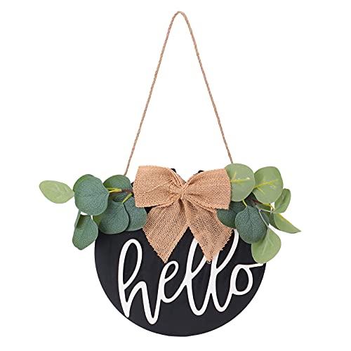LIYJTK Rustikales hölzernen Hallo Schild Pendell von LIYJTK
