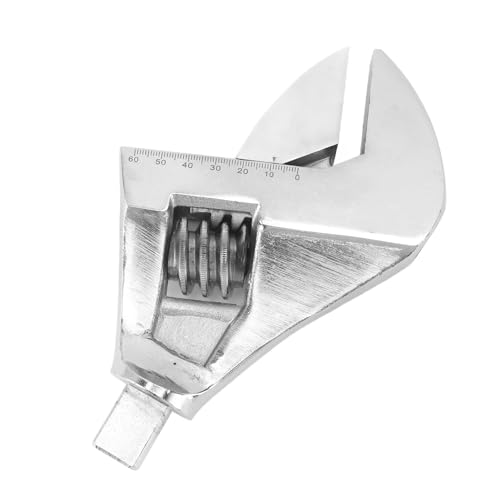 LIYJTK Schraubenschlüsselaustauschkopf Großer Öffnen verstellbarer Schraubenschlüsselkopf Vanadium Stahl Torsionsschlüsselkopf (0-57 mm / 0-2,2in) von LIYJTK