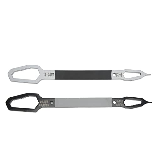 LIYJTK Schraubenschlüsselreparaturwerkzeug Doppelende Selbstverschärfung multifunktionaler Handset für die mechanische Wartung von LIYJTK