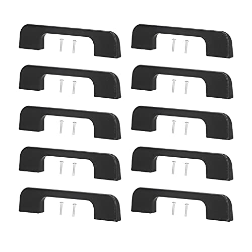 LIYJTK Schublade zieht starke Lagerkapazität moderne einfache einzigartige Schrankgriffe mit Schraube für Kleiderschrank -Türfenster von LIYJTK