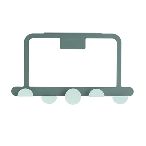 LIYJTK Stabile Haken für die Tür. Stabiler Eisenhaken verhindert Kratzer an Badezimmer- und Küchentüchern. (Grün) von LIYJTK