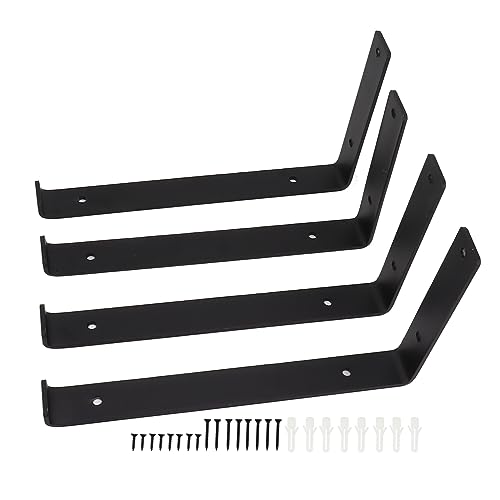 LIYJTK Starke Metall -L -Klammern für Familienbürogarage einfache Installationsladungslager (20 cm) von LIYJTK