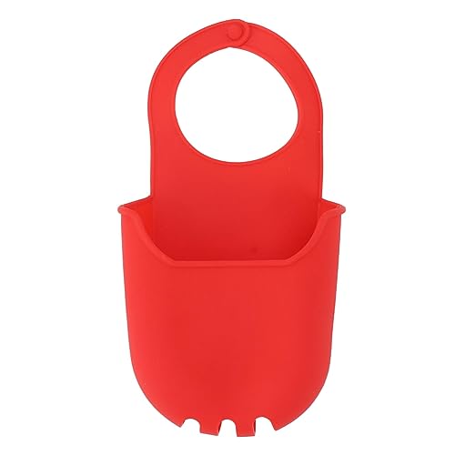 LIYJTK Strandbeutel Telefonhalter Zubehör Eva Schnelle Zugang zu Strandbeutel Einfügen Telefonhalter Organisation Fahrt Reise (Rot) von LIYJTK