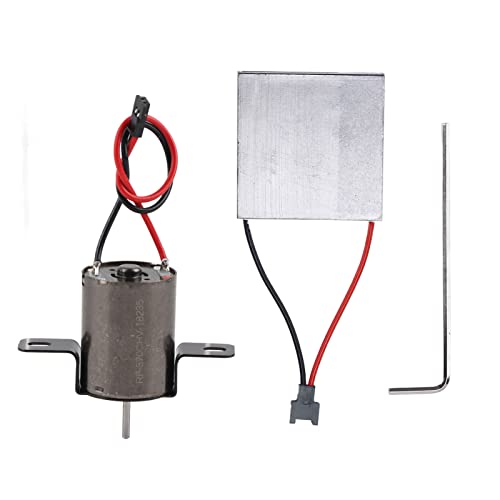 LIYJTK Universal Kamin Fan Generator Blatt Motor Set Wärme Versorgt Wohnaccessoires von LIYJTK