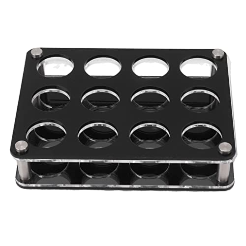 LIYJTK Weinflasche Display Halter Schlag Feste dekorative Weinflasche Rack für Home Bar (3X4 12 Head Combination Cup Holder) von LIYJTK