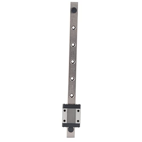 Linear Rail Guide Hohe Genauigkeit Stabiler stabiler lebiger kleiner leichter linearer Schiebetuide CNC DIY -Projekt Upgrade Ender3/Corexy/Delta Kossel 3D -Drucker CNC -Maschine (200 mm) von LIYJTK