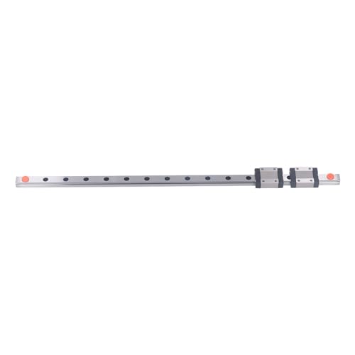 Lineare Führungsschiene hohe Genauigkeit 4 -Punkte -Linearschiene mit 2 Schiebereglern 3D -Drucker Edelstahl (500 mm) von LIYJTK
