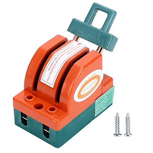 Messer Sicherheitsschalter 2 Pol 63A AC 220V Einwurf ABS Kupfer -Trennschalter Messerschalter Fail Safe Circuit Breakers Industrielle Haushaltsgeräte Messer Sicherheitsschalter 2 Pol 63A AC 220V Einwurf ABS Kupfer -Trennschalter Messerschalter Fail Safe Circuit Breakers Industrielle Haushaltsgeräte von LIYJTK