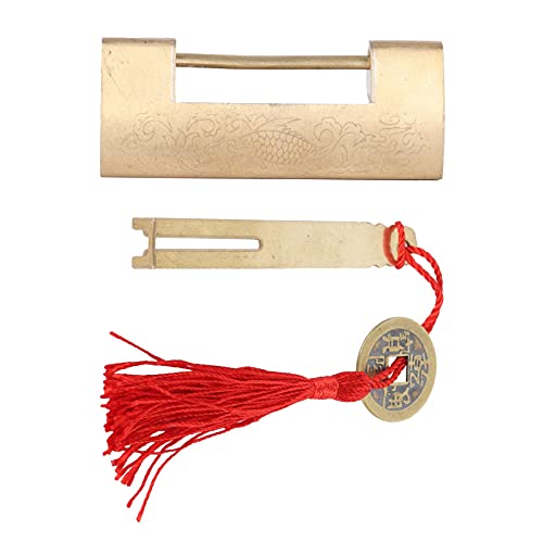 Messing geschnitzte Fisch Horizontales Vorhängeschloss einzigartige box Lock Schmuckschachtel Schublade Messing geschnitzte Fisch Horizontales Vorhängeschloss einzigartige box Lock Schmuckschachtel Schublade von LIYJTK