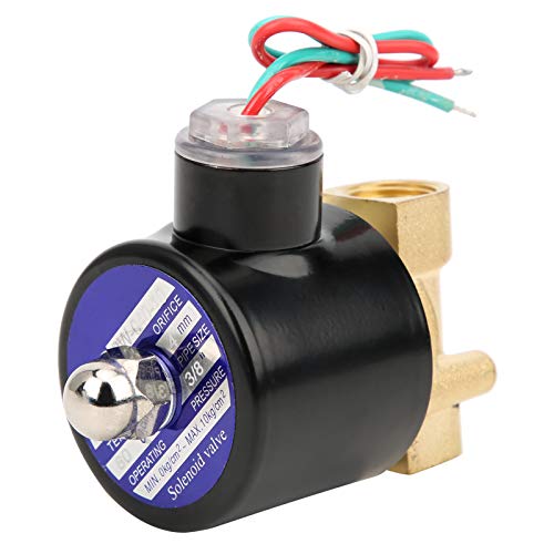 Messingventil Wasserdruck Mechanische Normalwert 2-Wege 2-Wege G3/8-Zoll für Hochdruckprojekte (AC24V) von LIYJTK