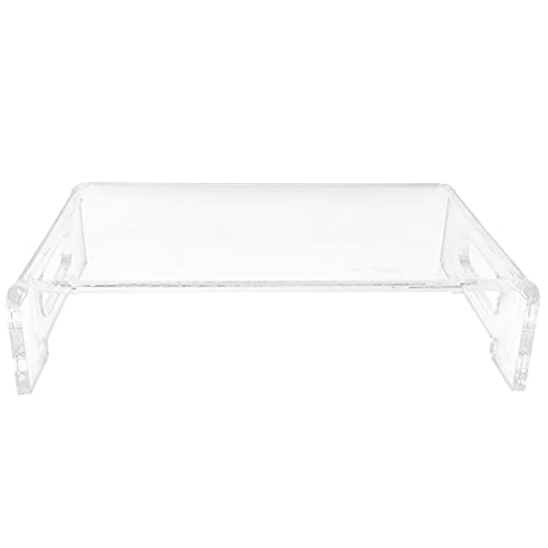 Monitor Ständer Acryl transparent langlebig multifunktionaler Schreibtisch Stand Eye Protection School Office Home von LIYJTK