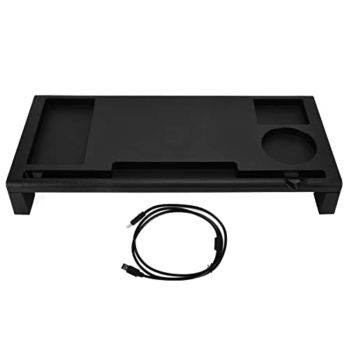 Monitor Stand Riser USB Computer Desk Stand Schreibtisch Speicher Organizer Laptop Bracket Office Studie von LIYJTK