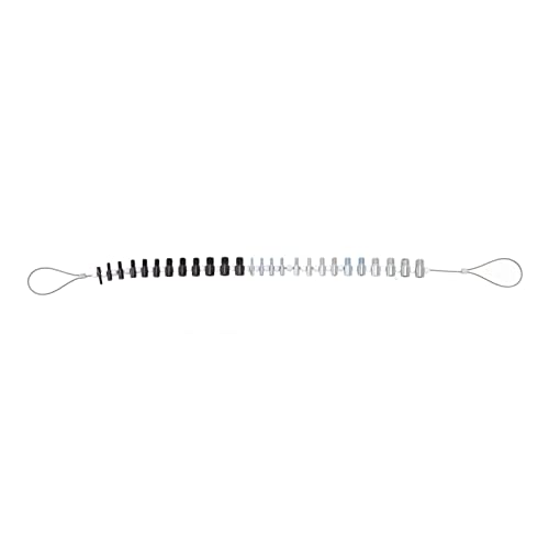 Muttern Screwbolts -Gewinde -Identifikator -Werkzeug mit 26 männlichen männlichen Messgeräten Zoll metrisch, langlebig Zinkmaterial für Bauarbeiter Muttern Screwbolts -Gewinde -Identifikator -Werkzeug mit 26 männlichen männlichen Messgeräten Zoll metrisch, langlebig Zinkmaterial für Bauarbeiter von LIYJTK