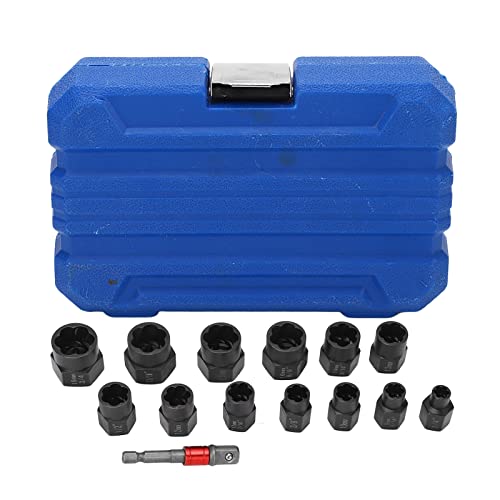 Mutternentferner-Auszieher-Kit Sechskantschrauben-Steckschlüssel y Bolzenentfernung 3/8-Zoll-Schrauben-Steckschlüssel-Steckschlüssel Beschädigter Bolzen-Entfernungssatz von LIYJTK