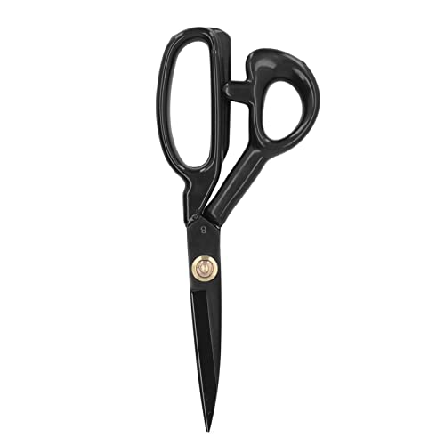 NÄHE SCHERE 8IN INCISIVE HOHE MANGANESISCHE STAHL EISEN ERGONOMISCHER GRIFF PROFESSION ELLE SCHWERE SCHERE SCHÜLER FÜR HÄNDLER UND HANDWERK von LIYJTK