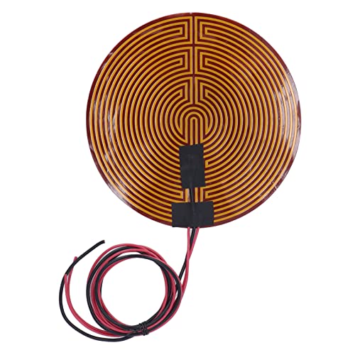 PI Heizfilm schneller Heizung hoher Sicherheit 100k Thermistor Starker Kleber für 3D -Drucker 220 mm Durchmesser (DC24V 180W) von LIYJTK