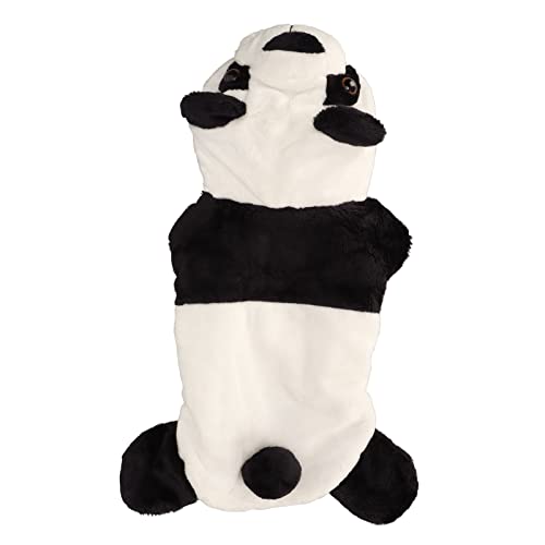 Panda Hundekleidung Haarschutz Anti -Sonnenbrand warm hält süße Hund Hoodie Winter Haustier Kleidung (S) von LIYJTK