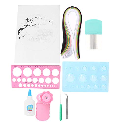Papierquilling Craft Kit Creative Tools Set für DIY -Kunstwerke Kultivierung Quilling Set für Klassenzimmer Urlaub Dekor Papierquilling Craft Kit Creative Tools Set für DIY -Kunstwerke Kultivierung Quilling Set für Klassenzimmer Urlaub Dekor von LIYJTK