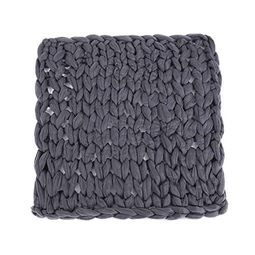 Plüsch Super Big Big Chunky Strick Sofa Decke warmes weiches Sperry, um dem Wohnzimmer Schlafzimmer Wärme zu verleihen (100x80) von LIYJTK