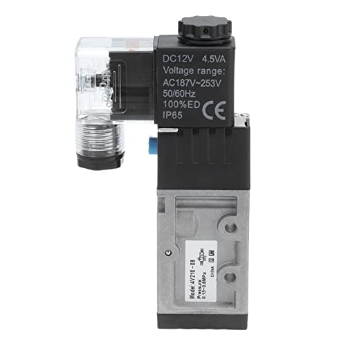 Pneumatische Umkehrungskontrollventil 5 -Wege -Magnet G1/4in -Aufnahme für die Robotikindustrie (DC 12V) von LIYJTK