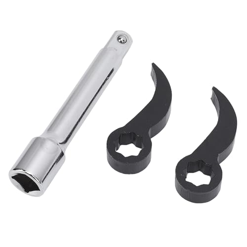 Pry -Stangenschlüssel -Adapter -Set Effiziente Steuerung Effizienter Steuerung Verbessertes Crow -Stangen -Werkzeug 65 mn Stahl 2pcs Doppelquadratische Verlängerungen für enge Pry -Stangenschlüssel -Adapter -Set Effiziente Steuerung Effizienter Steuerung Verbessertes Crow -Stangen -Werkzeug 65 mn Stahl 2pcs Doppelquadratische Verlängerungen für enge von LIYJTK