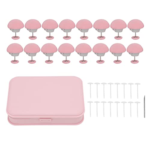 Quilt Cover Clip -Pilzform -Stoffnadel - Einfacher Fixierer für Bettwäsche - Heimkissen (Rosa) von LIYJTK