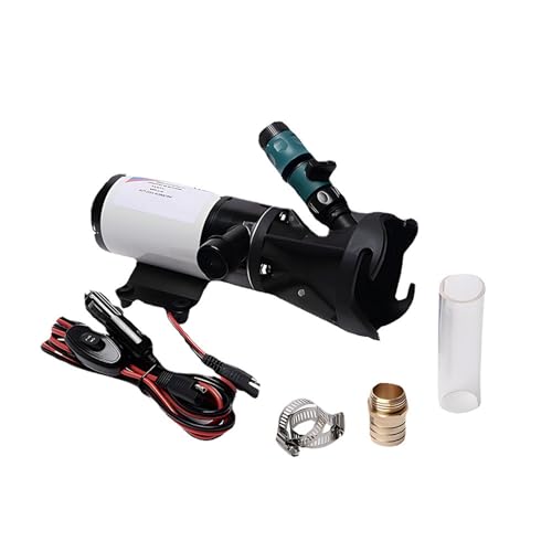 RV Macerator Pumpe Effiziente Kupfermotor Dual Blade Design Abwasserschleifer 45L DC Elektrische Pumpe für RV -Wohnmobilabfälle Macerator (Grün) von LIYJTK