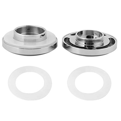 Rostresistante Zinklegungsschieberglas-Tür-Tür-Tür-Schiebetür-Dusche, 2pcs Waschmaschine [Glastürgriff] von LIYJTK