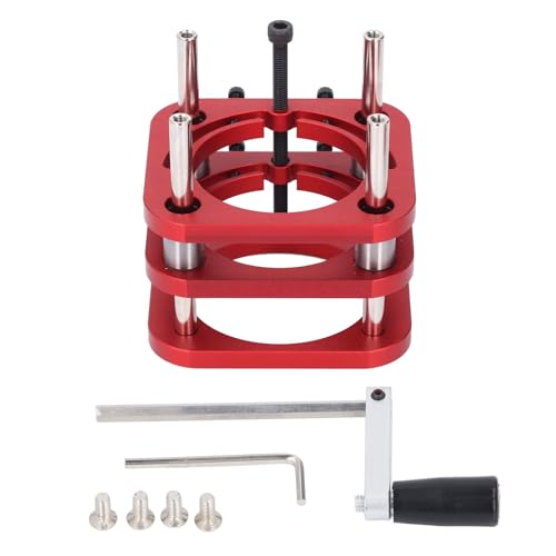 Routertisch -Basis -Aluminiumlegierung 51 mm Maximal handgekurbelte Hebelehöhe Router Tisch Lift Basis Rot Routertisch -Basis -Aluminiumlegierung 51 mm Maximal handgekurbelte Hebelehöhe Router Tisch Lift Basis Rot von LIYJTK