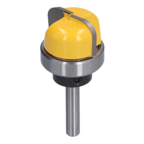Runde Nasenbitbox Schüssel -Tablett -Schablone Teller Schnitzrouter Cutter mit 1/4 -Zoll -Schaft (1-1/8 Zoll) von LIYJTK