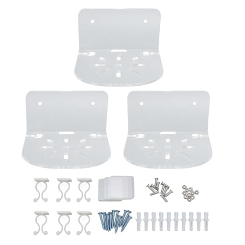 SCHWEBENDES ACRYLREGAL, TRANSPARENTE WANDHALTERUNG FÜR ÜBERWACHUNGSKAMERA, Lautsprecher, BABYÜBERWACHUNGSGERÄT SCHWEBENDES ACRYLREGAL, TRANSPARENTE WANDHALTERUNG FÜR ÜBERWACHUNGSKAMERA, Lautsprecher, BABYÜBERWACHUNGSGERÄT von LIYJTK