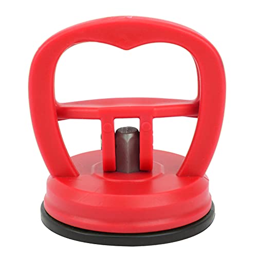 Saugnapfbecher Multifunktional farbenfrohe Ergonomischer Lineal -Griff für Quilt -Lineal Vorlage Haushalt (Rot 801) von LIYJTK