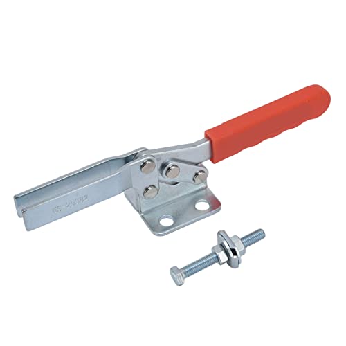 Schalterklemme Schnell 280 kg Klemmkraft 80 ° Griff Öffnung Horizontal Hold Down Clamp Equipation Installation von LIYJTK
