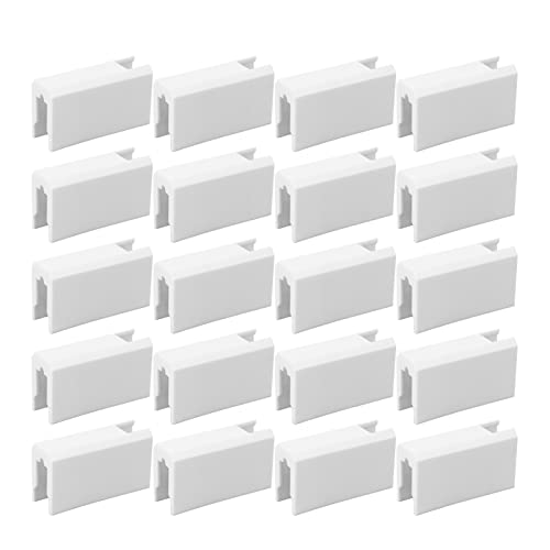 Schiebetür Fensterverriegelung Safer Blockbegrenzung Nicht -Kollisionszubehör für den Heimschutz 20pcs (Lang) von LIYJTK