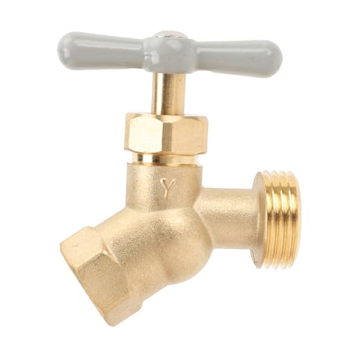 Schlauch Bibb Messing G1/2in DN15 weiblicher Gewinde G3/4in DN20 Männlicher Gewinde Wasserschlauchauslass Sanitäranpassung von LIYJTK