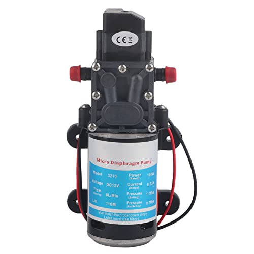 Self -Priming -Hochdruckwasserpumpe mit Druckschalter 12 V 100 W für die industrielle Ausrüstung der Haushaltsreinigung von LIYJTK