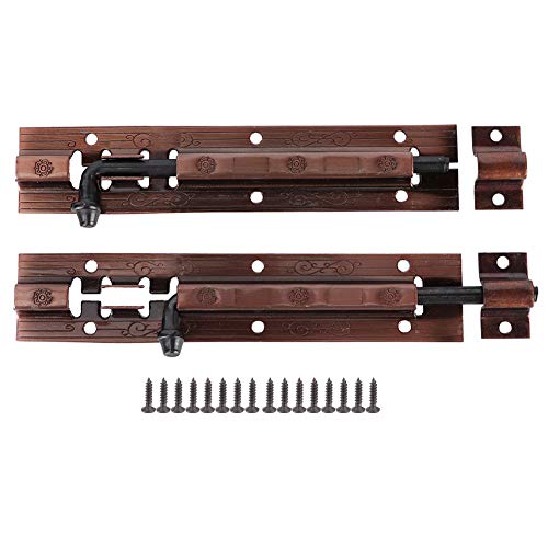 Sicherheitstürschrauben Schiebetors -Fenster -Hardware -Armaturen Schutz der Privatsphäre Garten Kindersicherer Eisenbronze 2PCS Sicherheitstürschrauben Schiebetors -Fenster -Hardware -Armaturen Schutz der Privatsphäre Garten Kindersicherer Eisenbronze 2PCS von LIYJTK