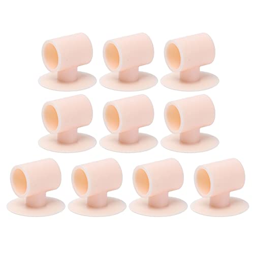 Silikon Anti -Kollisionstürknauf -Beschützer Flexibler Türgriff Stoßstangen für Heimküche (Rosa) von LIYJTK